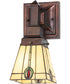 5" Wide Spear Mission Wall Sconce