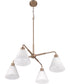Pleated II 4-Light Lighting Premium Bronze