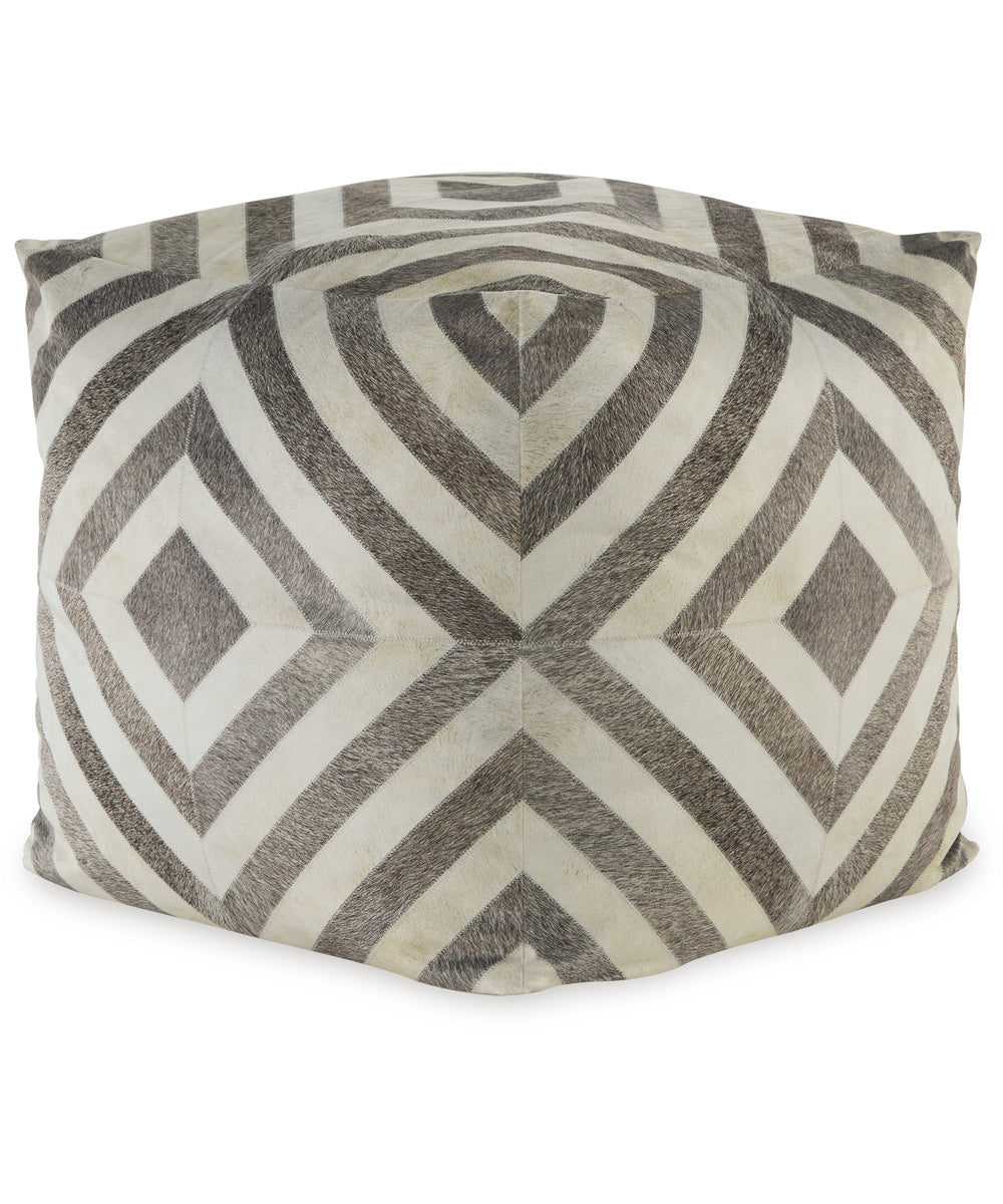 Hartselle Pouf Brown