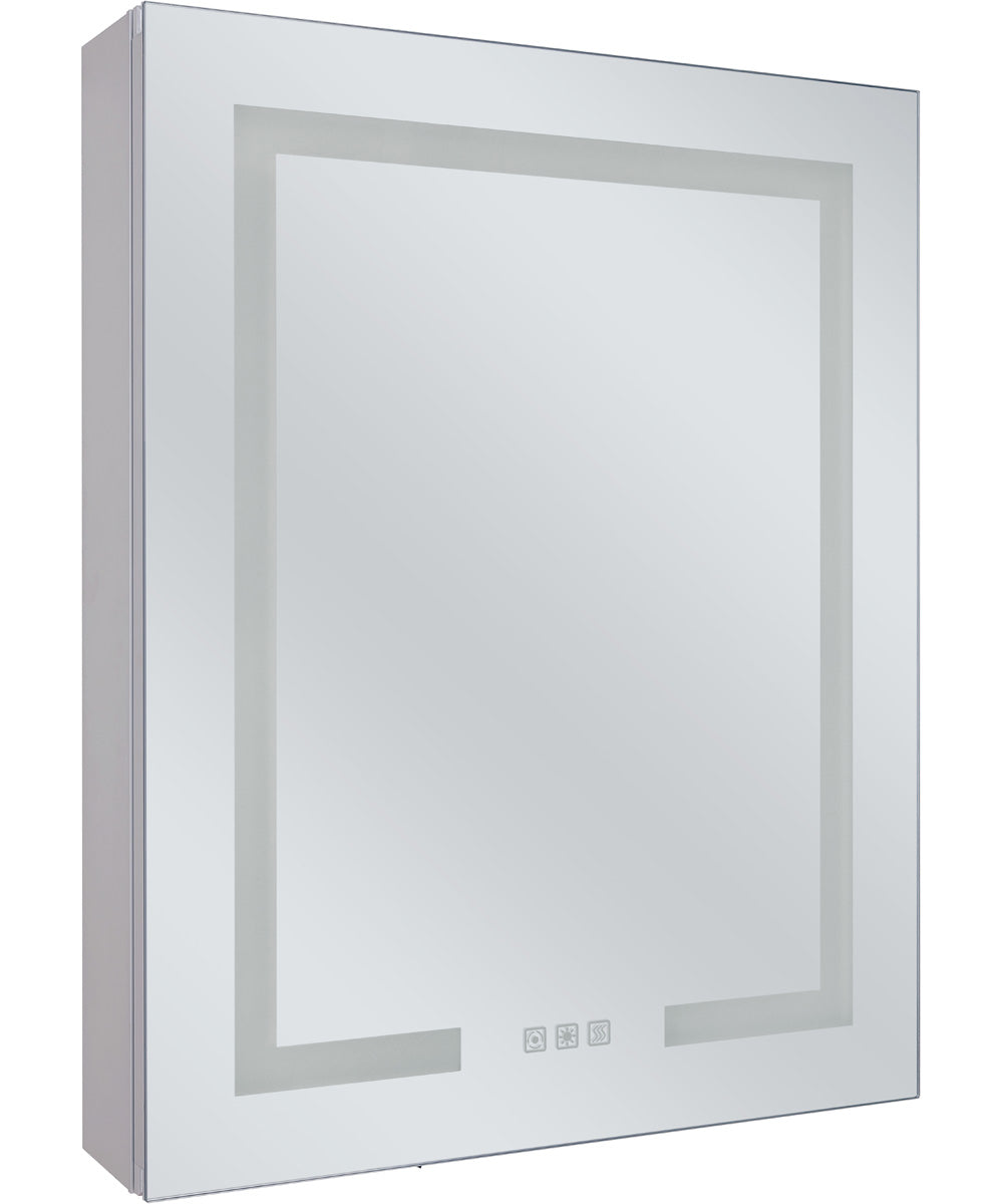 LED Cabinet Mirror 1-Light Mirror White
