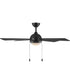 Tavo 52-in. 4-Blade LED Modern Ceiling Fan Matte Black
