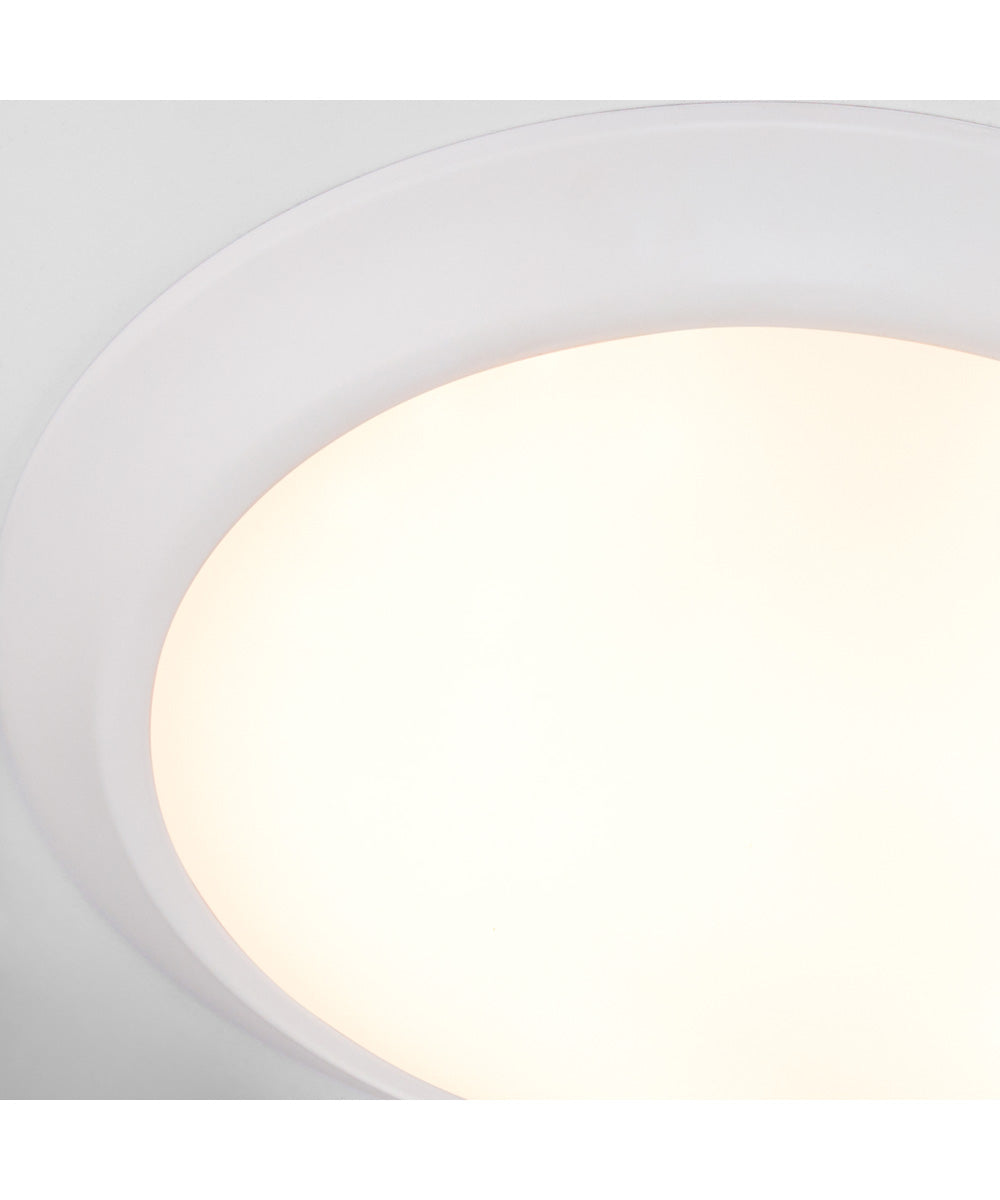 1-light LED Ceiling Flush Mount Studio White