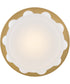 Zoey LED-Light Medium LED Flush Mount in Lacquered Brass