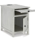 Treytown Chair Side End Table Antique White