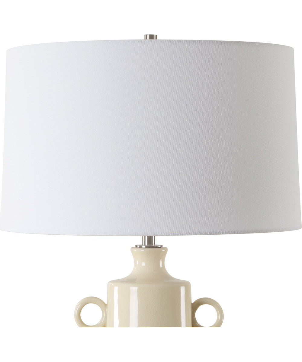 Florero Pale Yellow Table Lamp