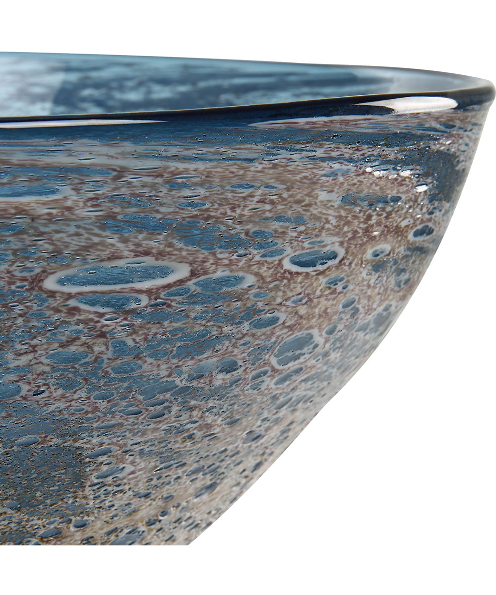 Genovesa Aqua Glass Bowl