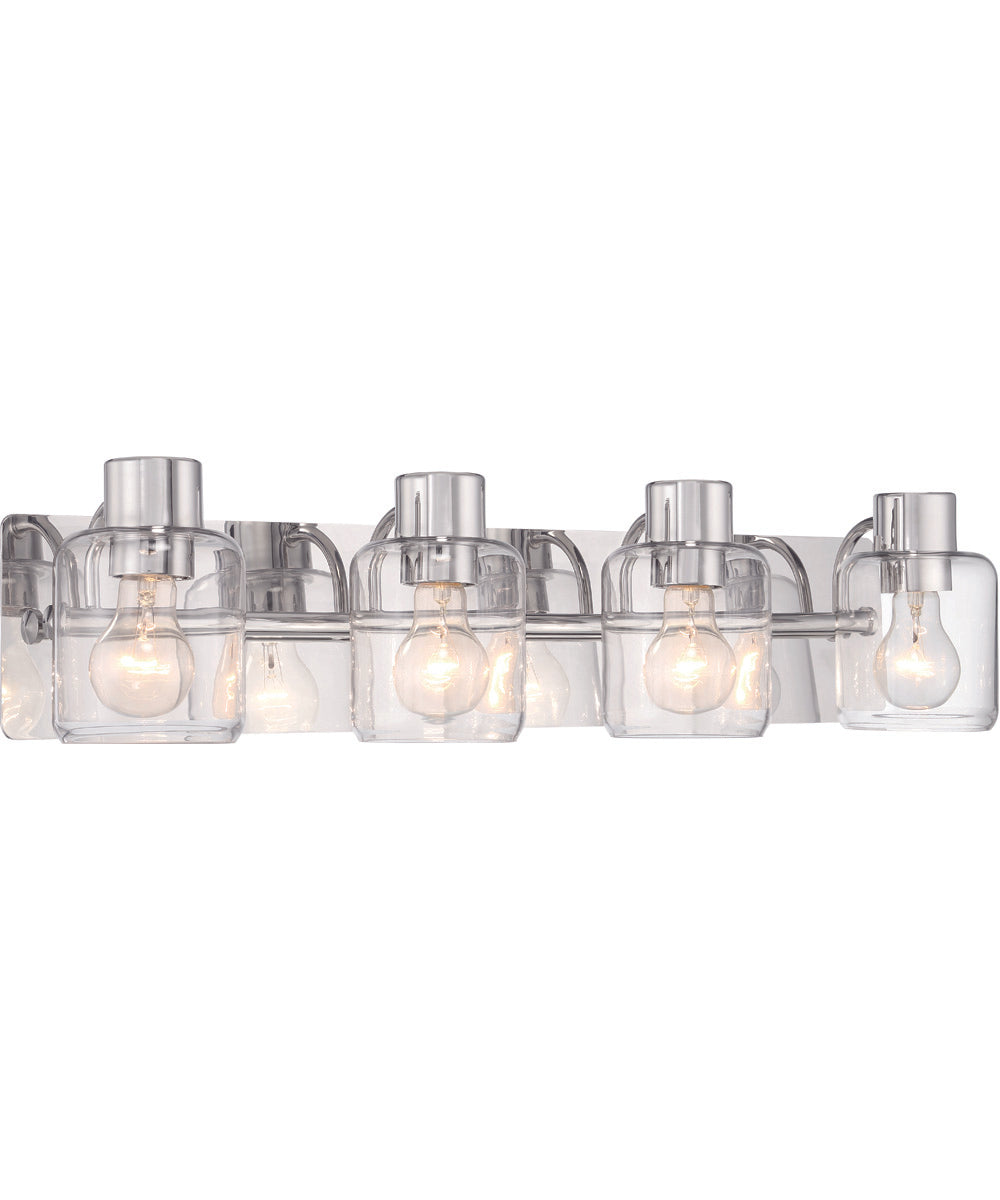 Rori 4-Light Lighting Polished Nickel