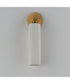 Aveline 1-Light Wall Sconce Natural Aged Brass