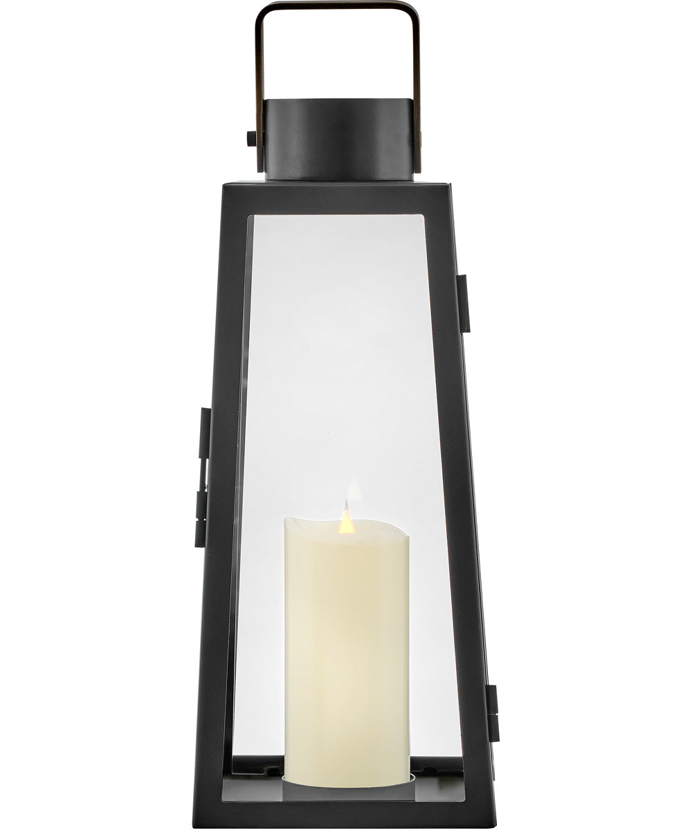 Hugh Medium Decorative Lantern in Black