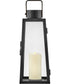 Hugh Medium Decorative Lantern in Black