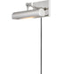 Stokes 1-Light Small Adjustable Accent Light in Polished Nickel