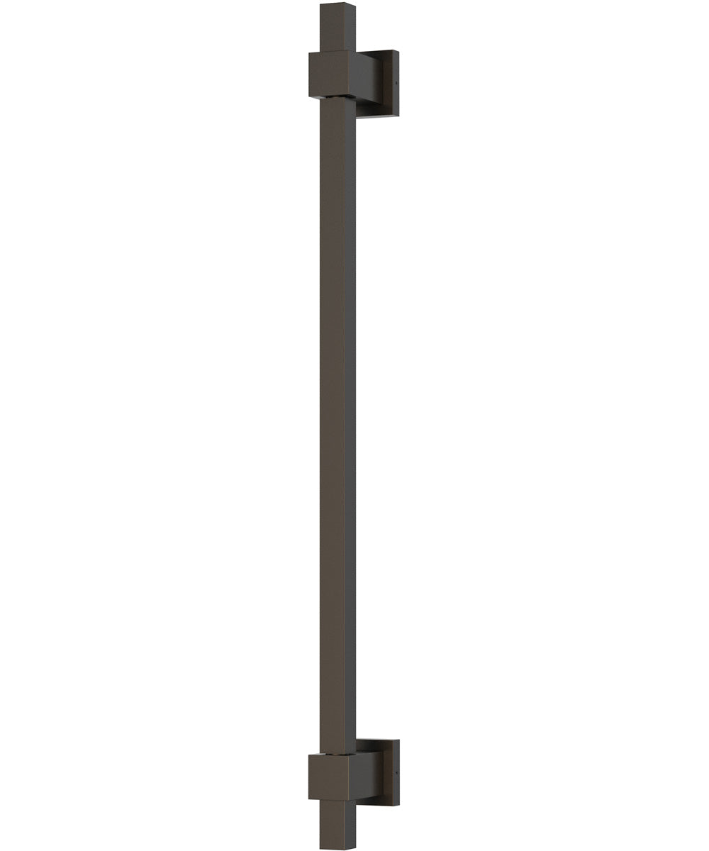 Cubist Square LED Wall Sconce Black