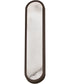 Plinth 24 inch LED  Alabaster Wall Sconce Dark Bronze