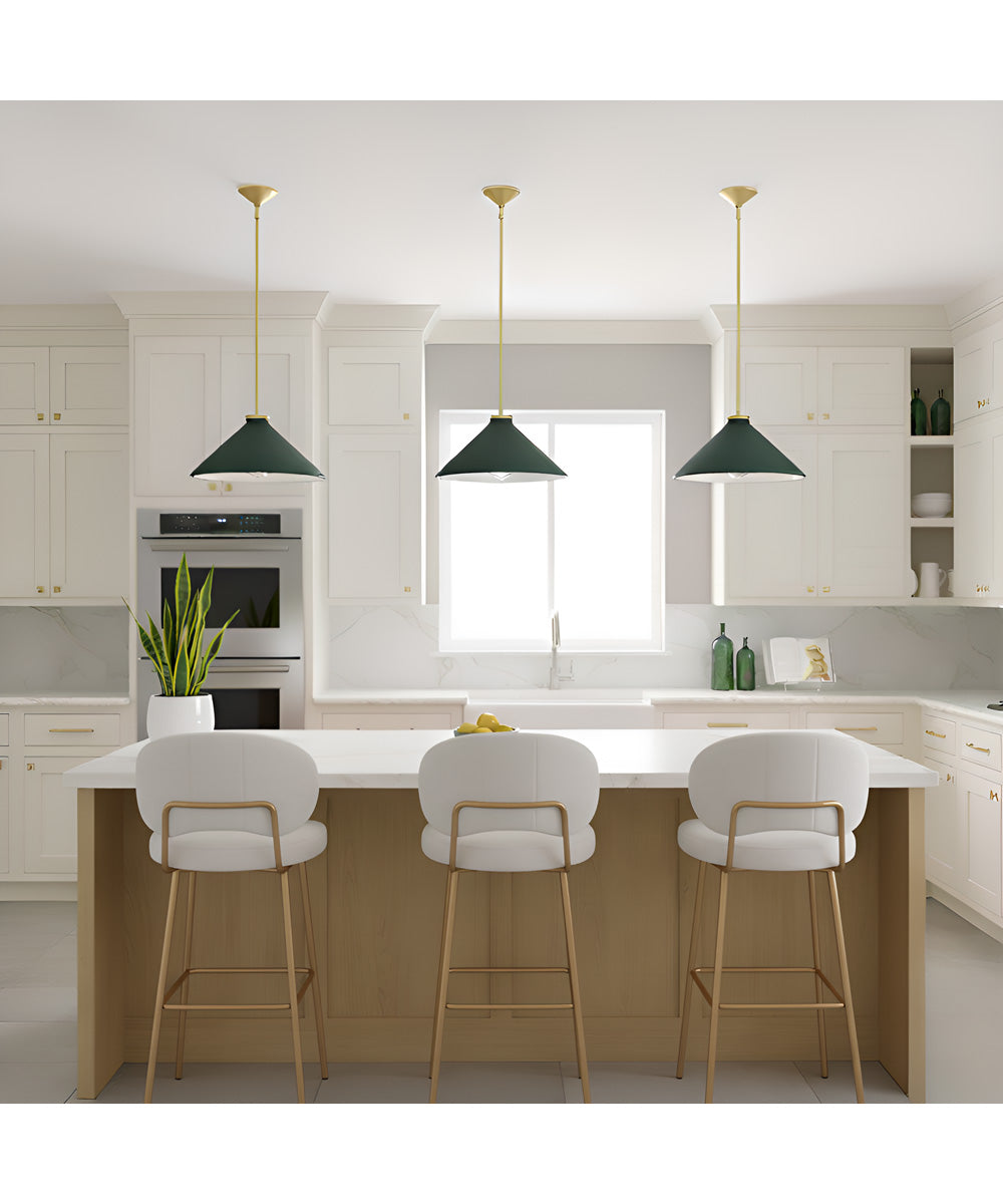 Bradbury 1-light Pendant Brushed Gold