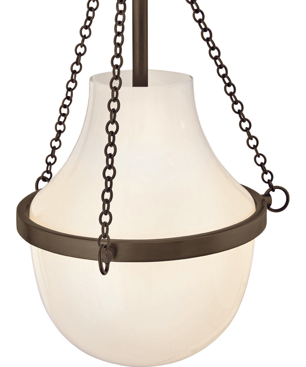 Collins 1-Light Medium Single Light Sconce in Heritage Bronze