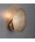 Aurelia 1-Light Wall Sconce Weathered Brass