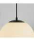 Luna Pendant Black