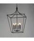 Clifton 6-Light Pendant Black