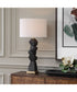 Demelo Stacked Wood Table Lamp