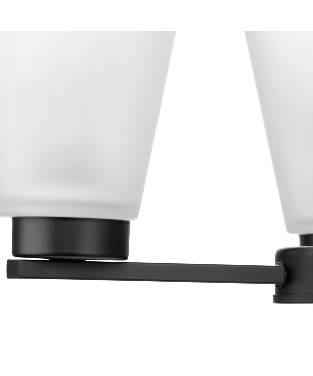 Tanner 3-Light Chandelier Matte Black