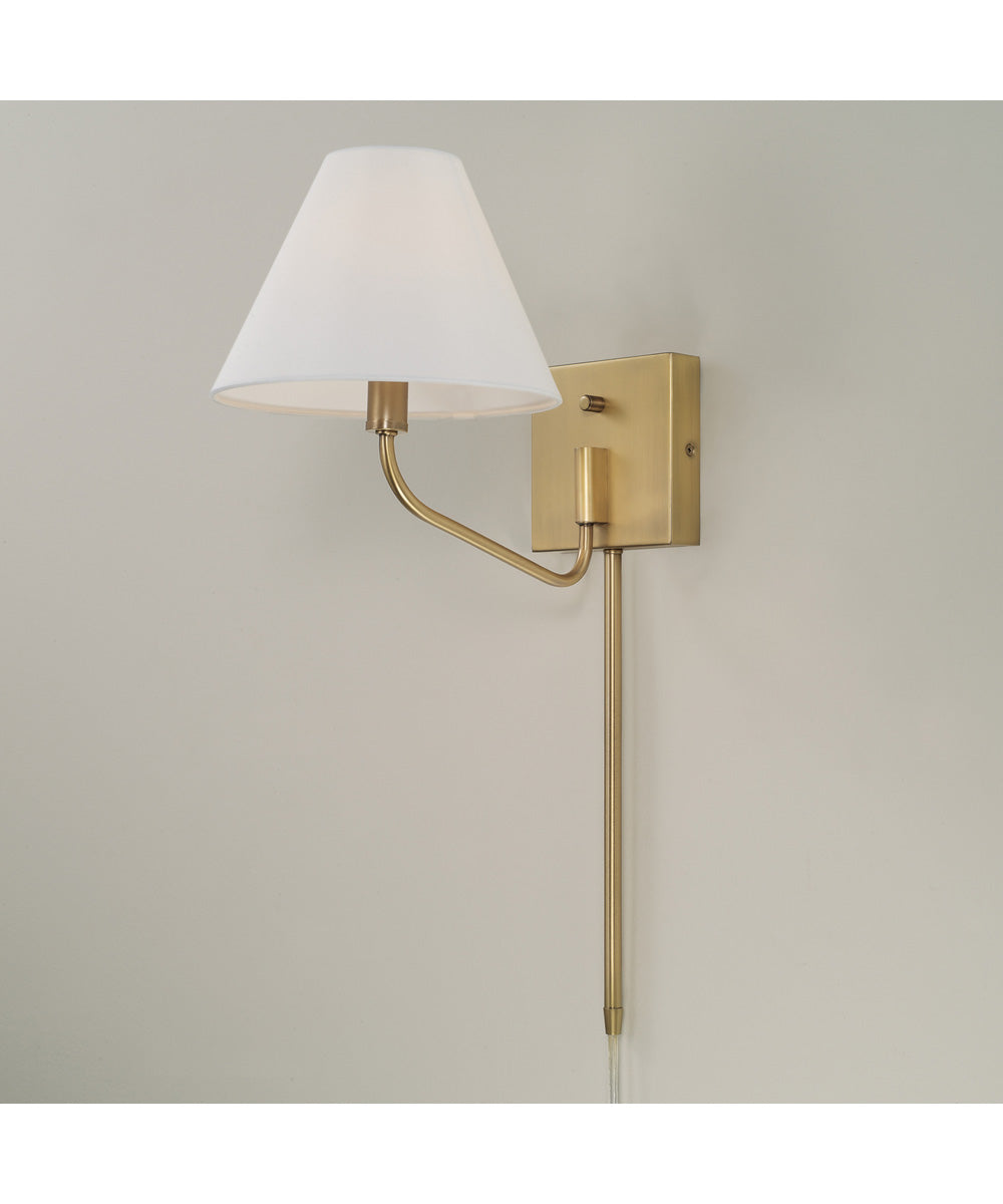 Chadwick 1-Light Sconce Aged Brass