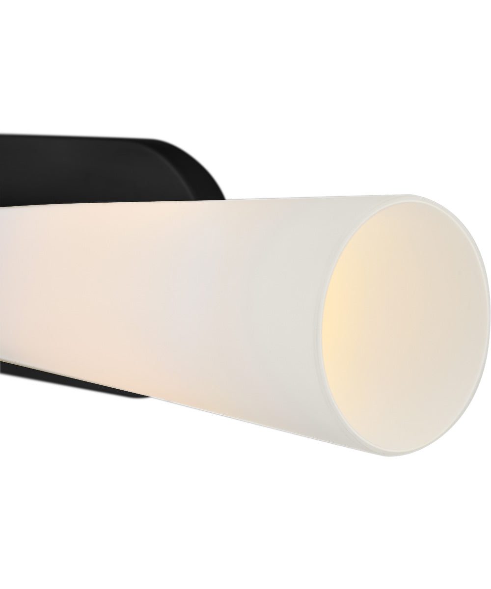 Beau 2-Light Large Two Light Sconce in Black