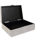 Lalique White Shagreen Box