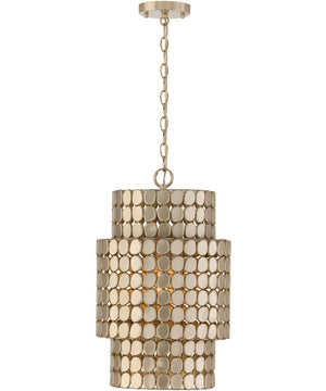 Eliana 1-Light Pendant Champagne Brass