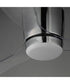 Aeris 52 inch 3-Blade Hugger Fan w LED Polished Chrome