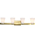Royale 4-Light Vanity & Wall Burnished Brass