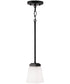 Baxley 1-Light Pendant Matte Black
