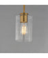 Livingston Single Pendant Natural Aged Brass