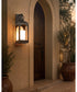 Marrakech 1-Light Wall Sconce Medium Black