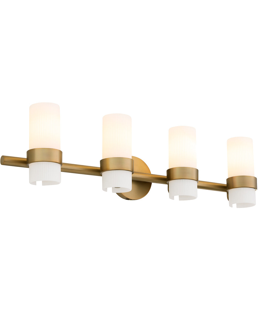Sojourn 4-light Bath Vanity Light Brushed Brass
