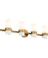 Sojourn 4-light Bath Vanity Light Brushed Brass