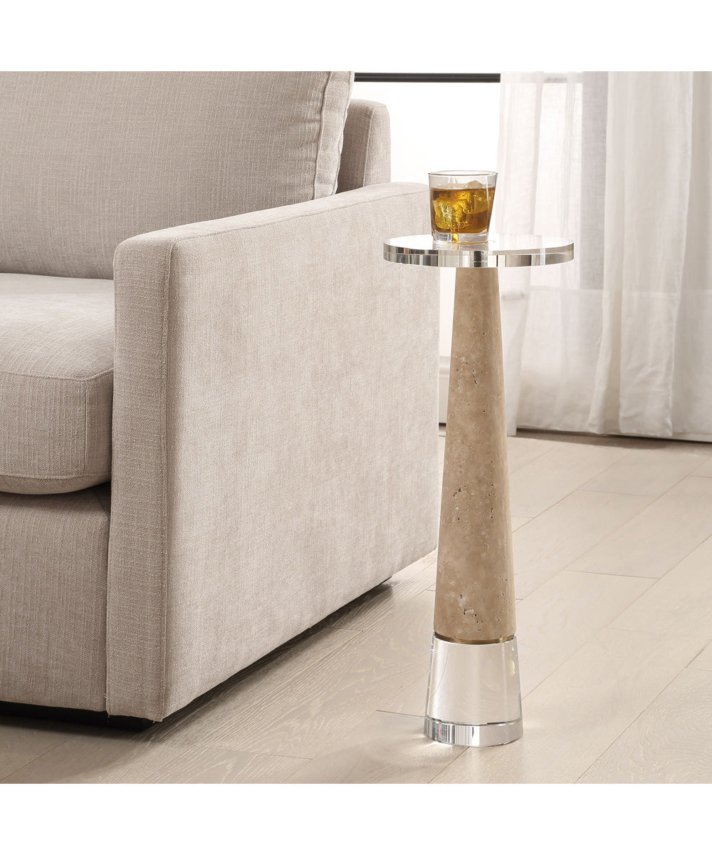 Niari Travertine Drink Table