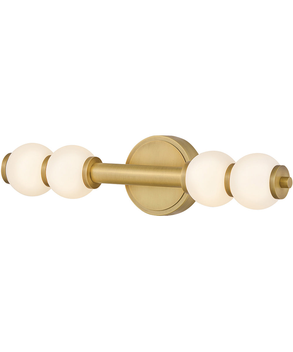 Trigo LED-Light Large LED Sconce in Lacquered Brass
