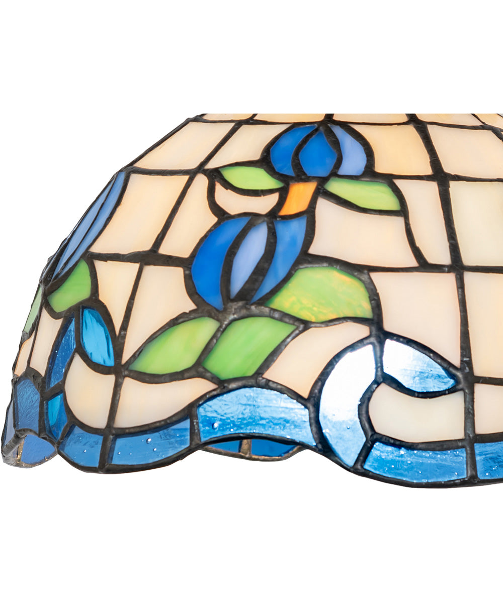 8" Wide Roseborder Flushmount Light