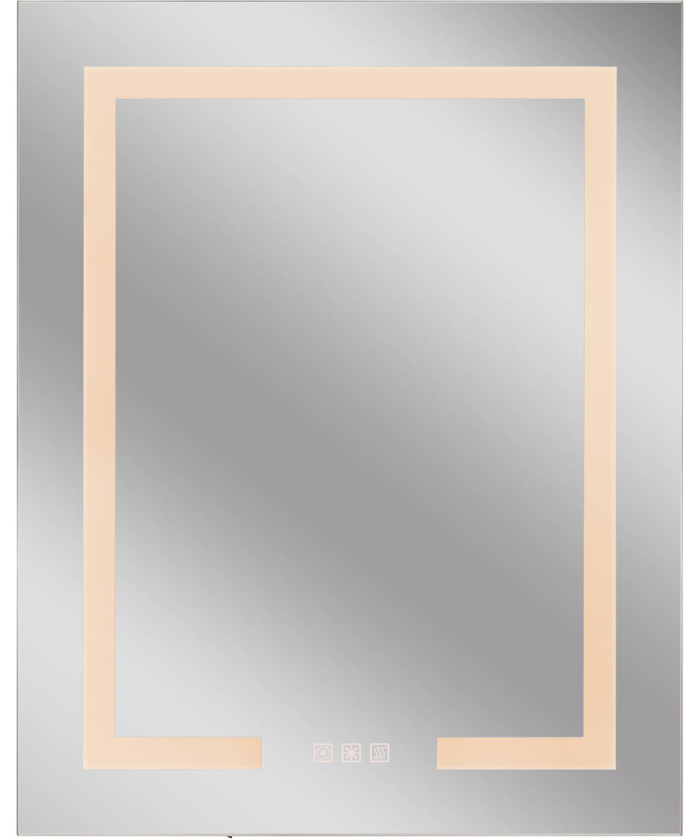 LED Cabinet Mirror 1-Light Mirror White