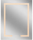 LED Cabinet Mirror 1-Light Mirror White