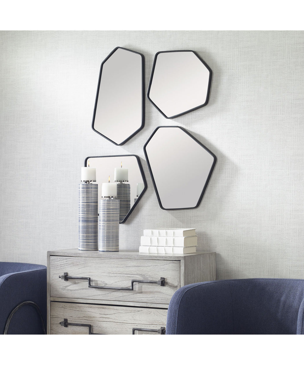 Linneah Black Mirrors, Set of 4