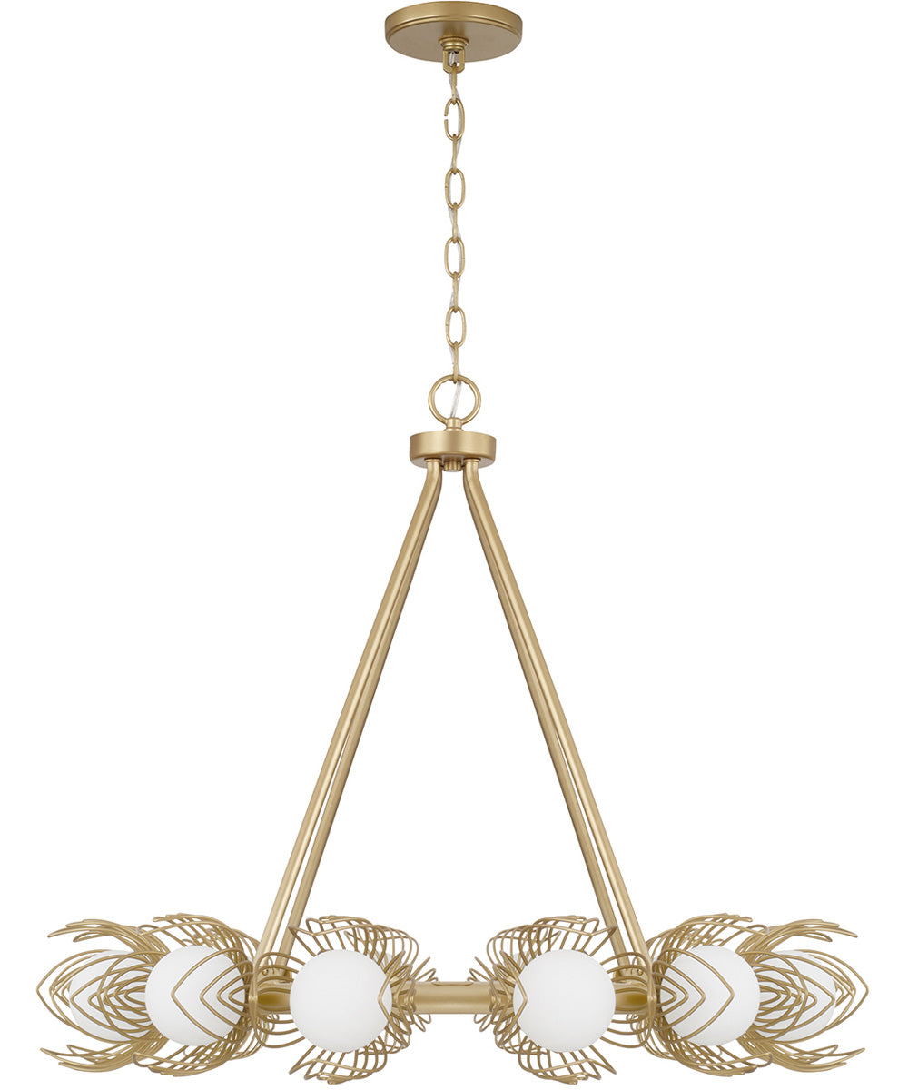 Flora 12-Light Chandelier Buffed Gold