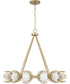 Flora 12-Light Chandelier Buffed Gold