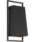 Pine Hills 1 Light Wall Lantern Black