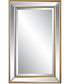 20x32" Wall Mirror Beveled with Gold Beading
