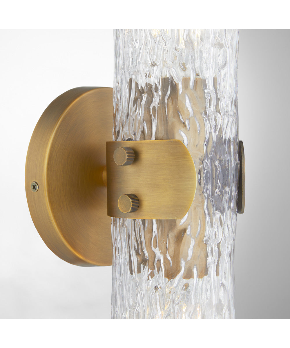 Meriam 2-light Sconce Brushed Brass