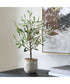 Solea Olive Accent & Textured Vase