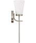 Drake 1-Light Sconce Brushed Nickel