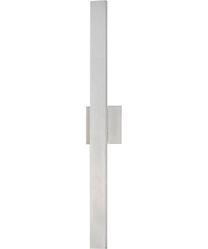 Alumilux Line 5CCT  30 inch LED Outdoor Wall Sconce Satin Aluminum