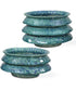 ZigZag Blue Green Bowls Set of 2